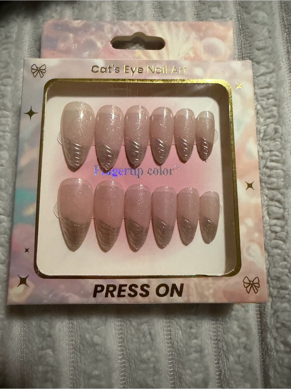Pink Ombre Press-On Nails
